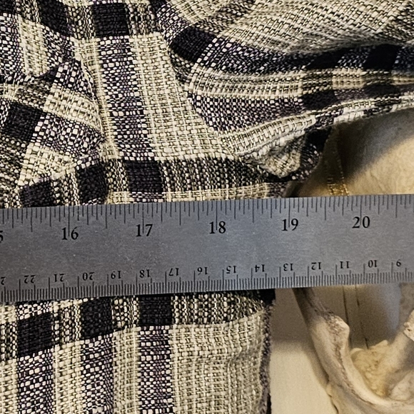 Vintage Plaid Summer Blazer - Picture 7 of 7